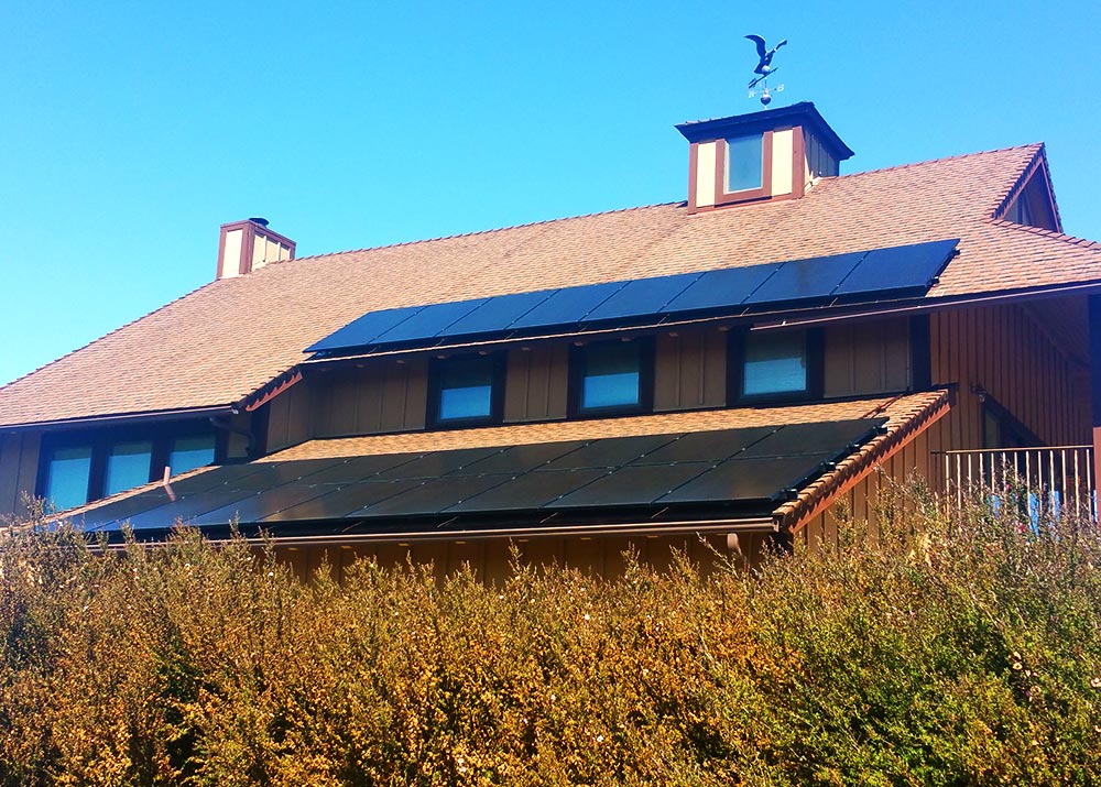 Dual Pitch Composition Shingle Roof